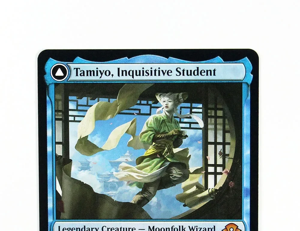 Фото Tamiyo, Inquisitive Student TCG Волшебные прокси-карты Качество игры Прокси-сборная доска Игральная игра Коллекционные карты Прокси №3