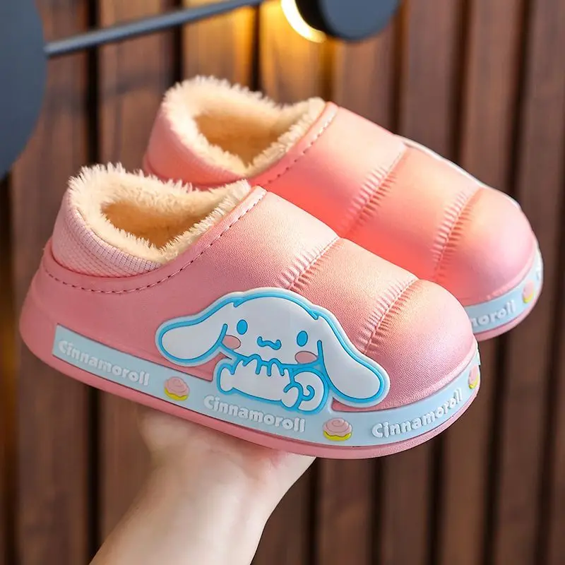 Фото Сандалии с мотивом аниме Sanrio Hello Kitty Cinnamoroll My Melody, сандалии Katun Lucu, сандалии Katun Musim Dingin №3