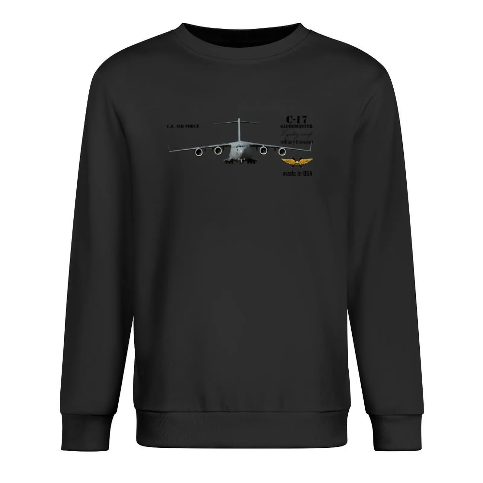 C-17 Globemaster III пуловер корейская осенняя одежда спортивный костюм мужская толстовка корейская одежда мужская толстовка