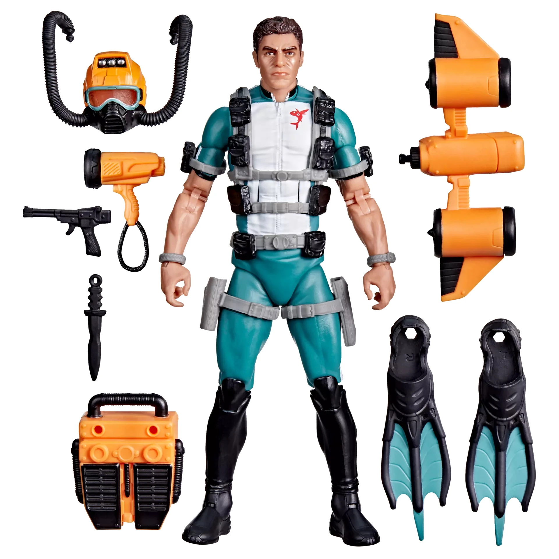 Фото Оригинальный НОВЫЙ Hasbro G.I. Joe Classified Series Grim Viper, Seymour 'Sci-Fi' Fine, Parker Blaine 'Mainframe' и влажный костюм №5