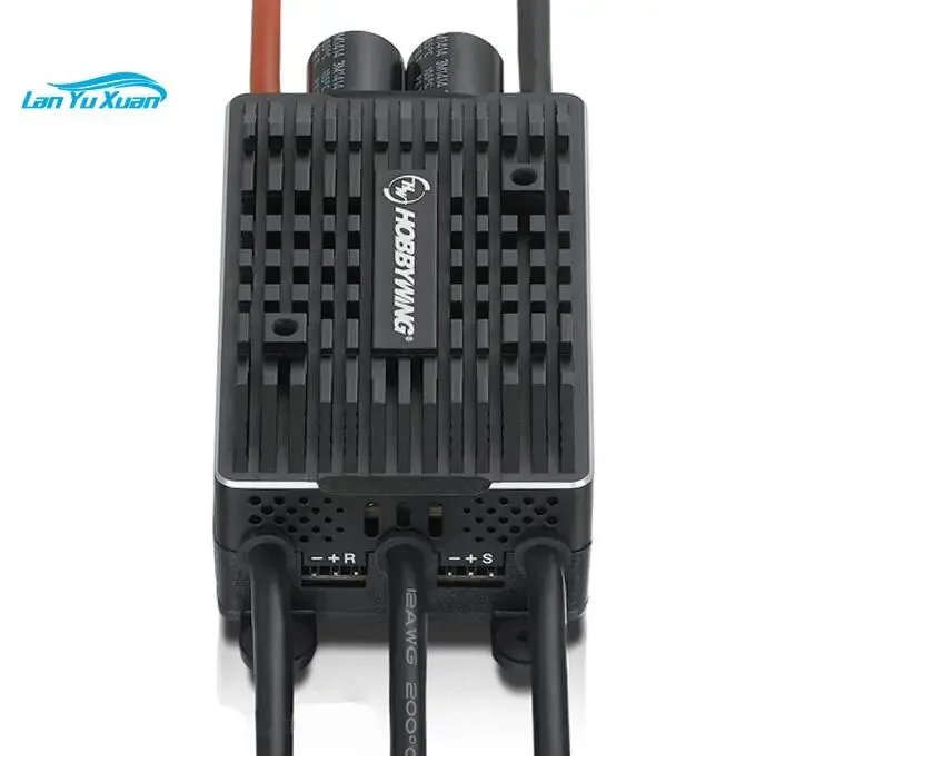 Фото Оригинальный бесщеточный ESC Hobbywing Platinum 130A V4 HV BEC/OPTO 5-14S Lipo Air Mode для радиоуправляемого дрона-вертолета №5