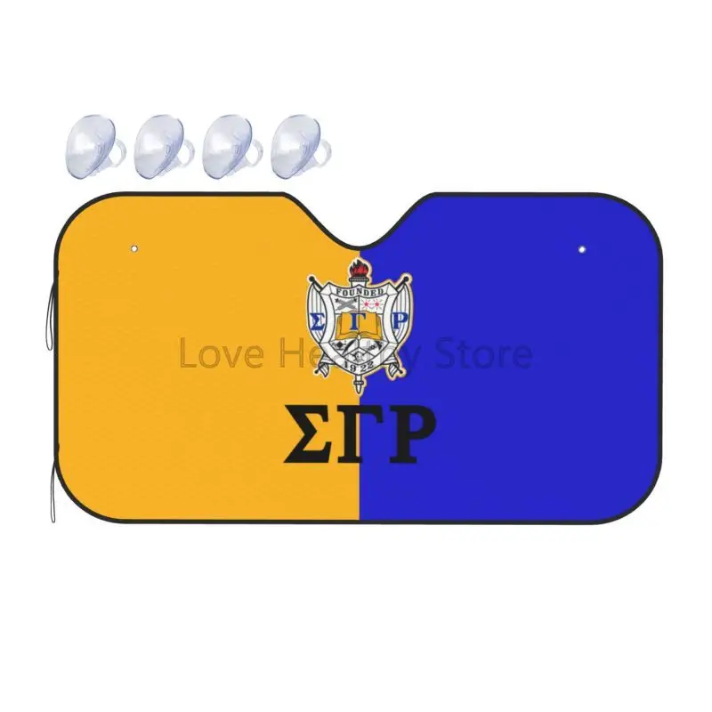 Sigma Gamma Rho 192, лобовое стекло автомобиля, солнцезащитный козырек, защита от ультрафиолетовых лучей, сохраняет ваш автомобиль, крутой солнцезащитный козырек, складной козырек