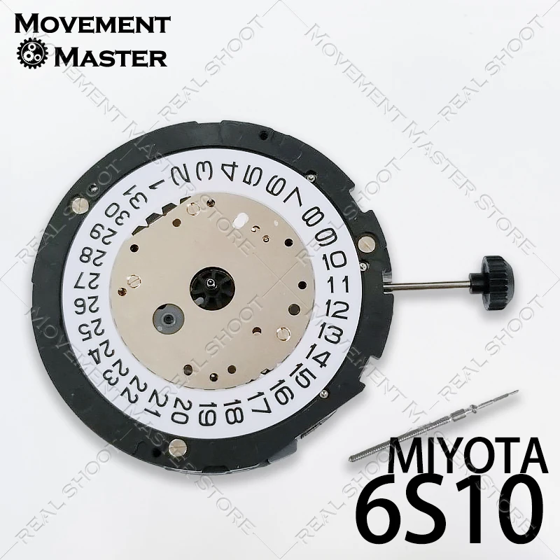 Miyota 6S10 Хронограф Кварцевый механизм 3 стрелки Дата 1/20 с SR927W 15 ? Компоненты часов 4,90 мм