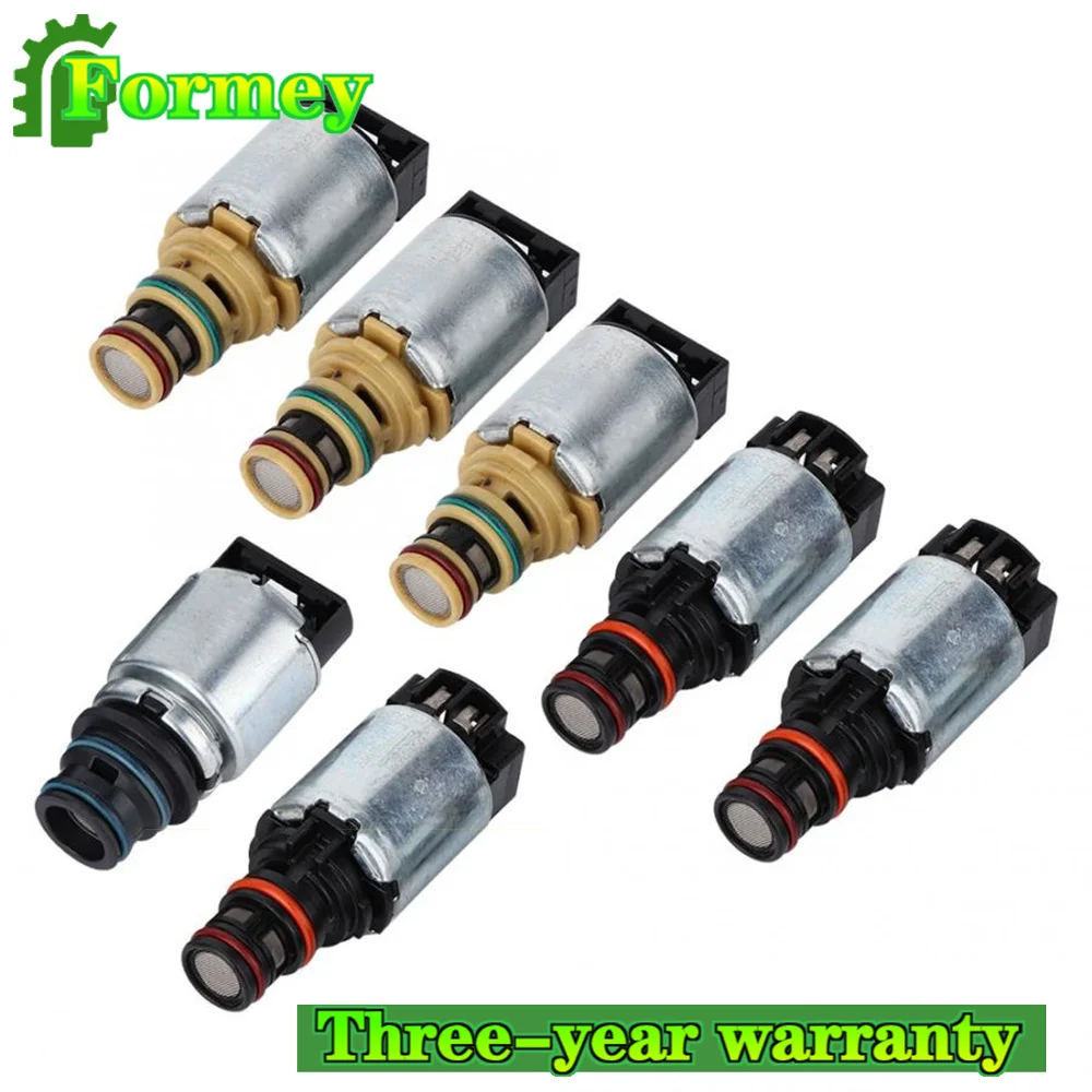6T45E 6T40E 6T30E OEM комплект соленоидов автоматической коробки передач, 7 шт./компл., подходит для CRUZE Chevrolett Transolve 2048150A Запчасти для шасси автомобиля