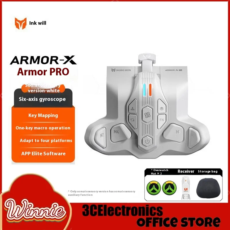 Беспроводной контроллер Bigbig Won Armor-X Pro, задняя кнопка, задняя игровая весло, крепление для Xbox Series X S One Switch Ps4