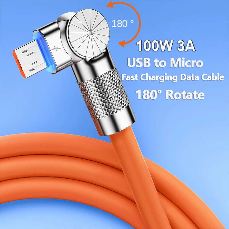 Фото USB-кабель для Samsung Galaxy S7 Edge S6 Note 100 Sony Kindle PS4, 6/5 Вт, 3 А №4