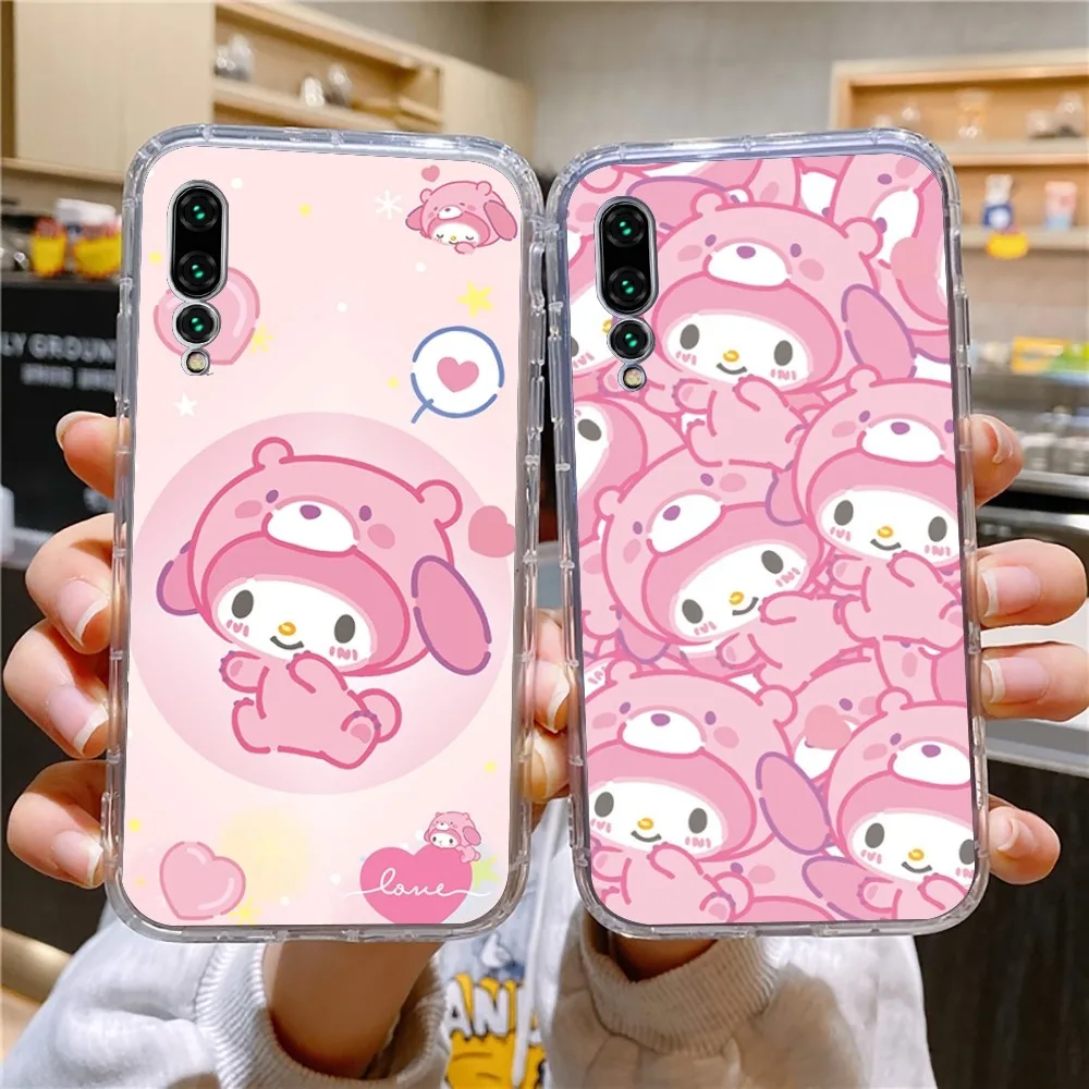 Милый мультяшный чехол для телефона M-Melody для Xiaomi 11 Redmi Note 11 5G 8T 9A 9 10T Note8Pro Note9 12 прозрачный чехол