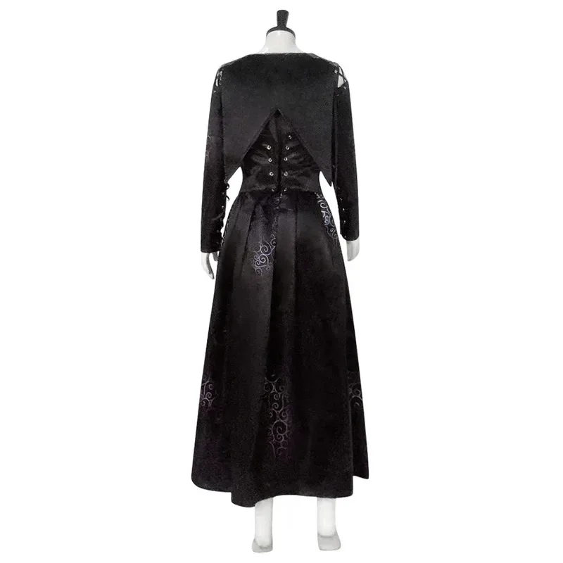 AIAI 2025Bellatrix Cos Lestrange Fantasy костюм волшебный косплей фильм пояс нижнее белье наряды для взрослых женщин Хэллоуин Disgui
