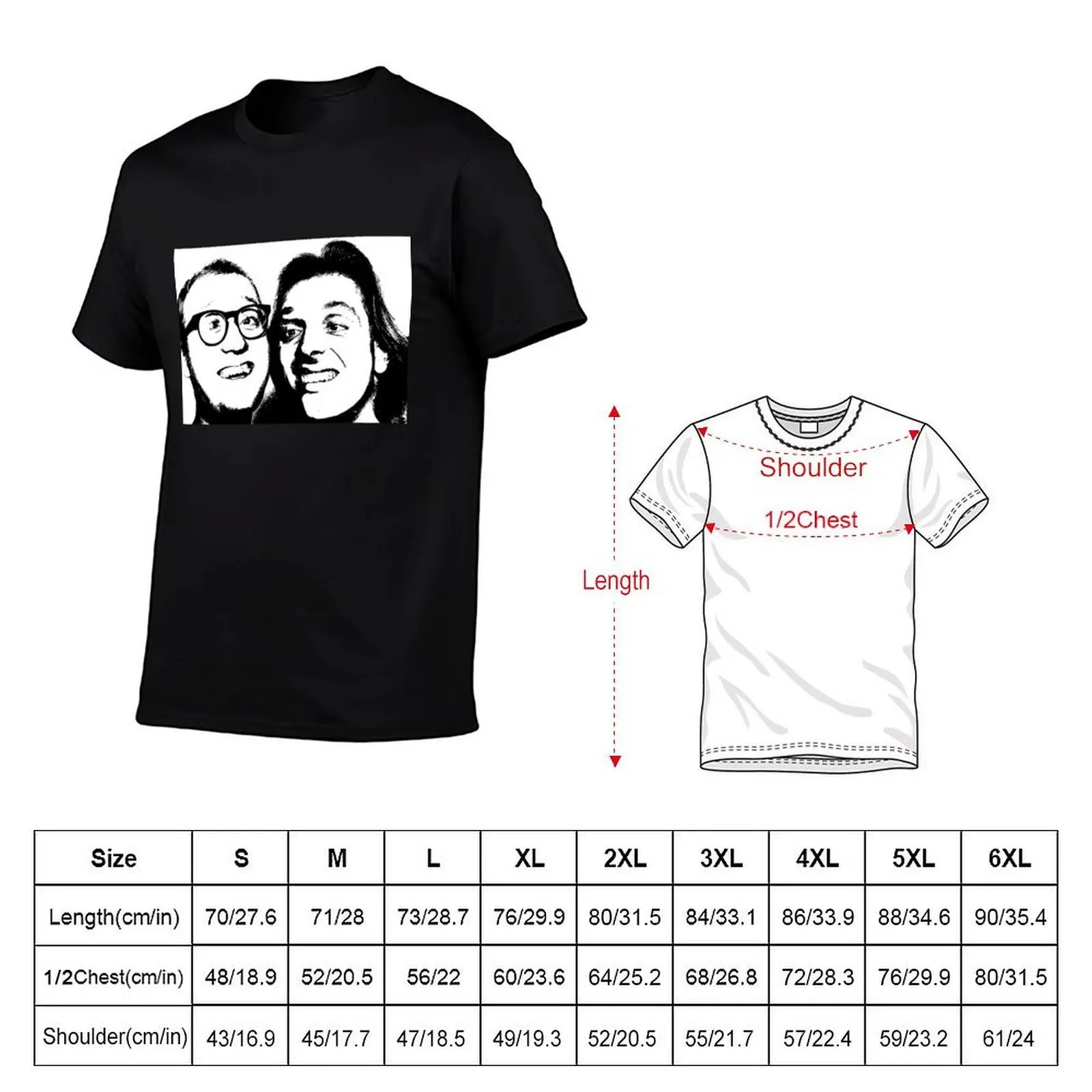 Футболка Rik mayall and Ade edmondson, мужские футболки для мужчин, повседневные футболки для мужчин, хлопковая забавная футболка (art.: 3920d257e507c) - 3920d257e507c