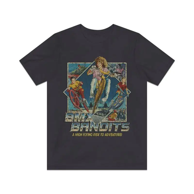 Винтажная мужская футболка BMX Bandits 1983.