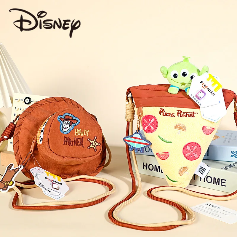 Disney Genuine Stitch Woody Three Eyed Kid Quidditch Doll Маленькая сумочка Кукла Сумка через плечо