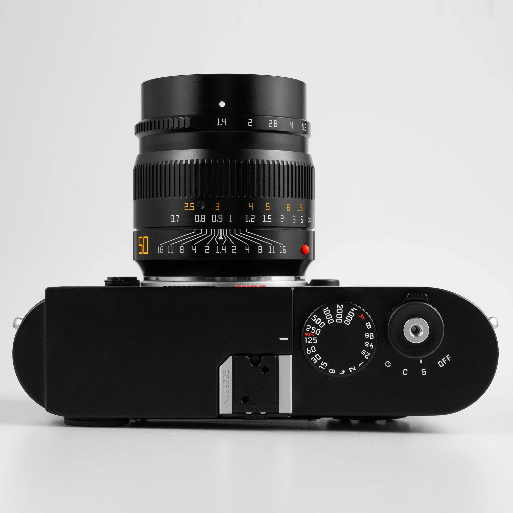 TTArtisan 50 мм F1.4 ASPH полная оправа ручной фокус Объективы для камер Leica M-Mount как M240 M3 M6 M7 M8 M9 M9p M10 (art.: 3920b945c80d3) - 3920b945c80d3