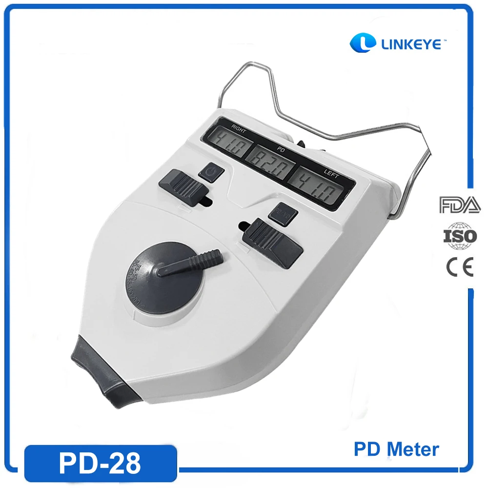 Pupilometer, Оптический Цифровой PD метр, слайдер, межзрачковое расстояние с CE, высокое качество