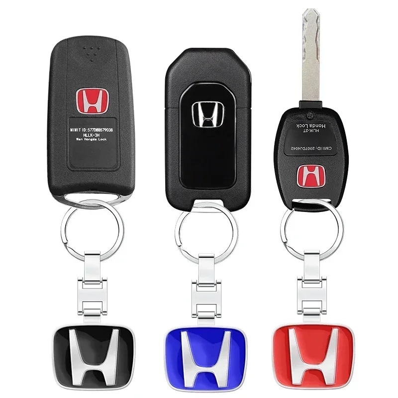 Автомобильный брелок для ключей, металлические аксессуары для Honda Civic Fit Jazz Accord CRV HRV City Odyssey Passport Pilot Vezel (art.: 3920cbec849c3) - 3920cbec849c3