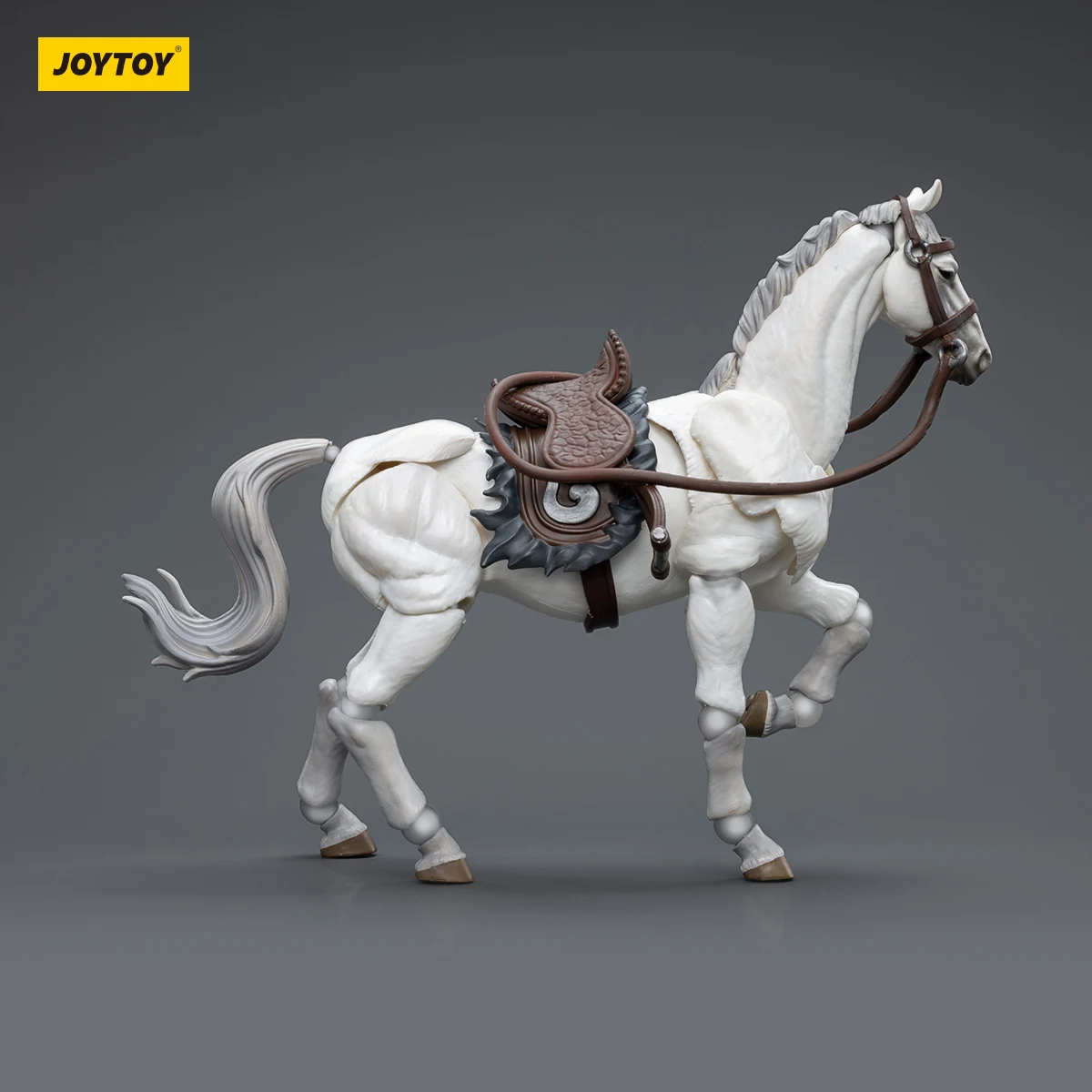 [В наличии] JOYTOY Dark Source Jianghu 1/18 Фигурка Dark Source-JiangHu War Horse (белая) Коллекционная модель