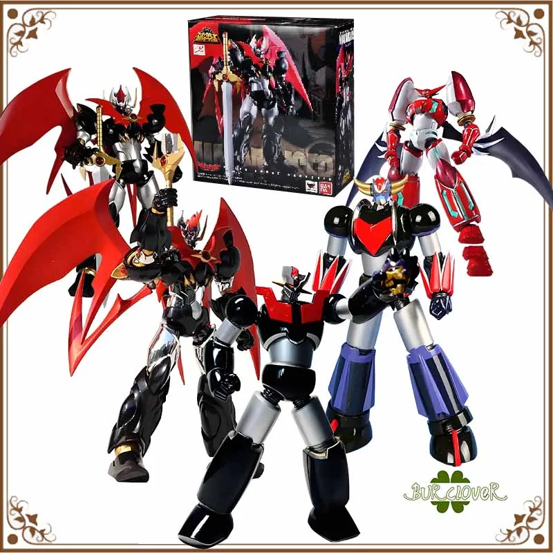 Bandai оригинальный супер робот аниме фигурка MAZINKAISER GRENDIZER экшн-фигурка игрушки для мальчиков/девочек/детей/Рождественский подарок