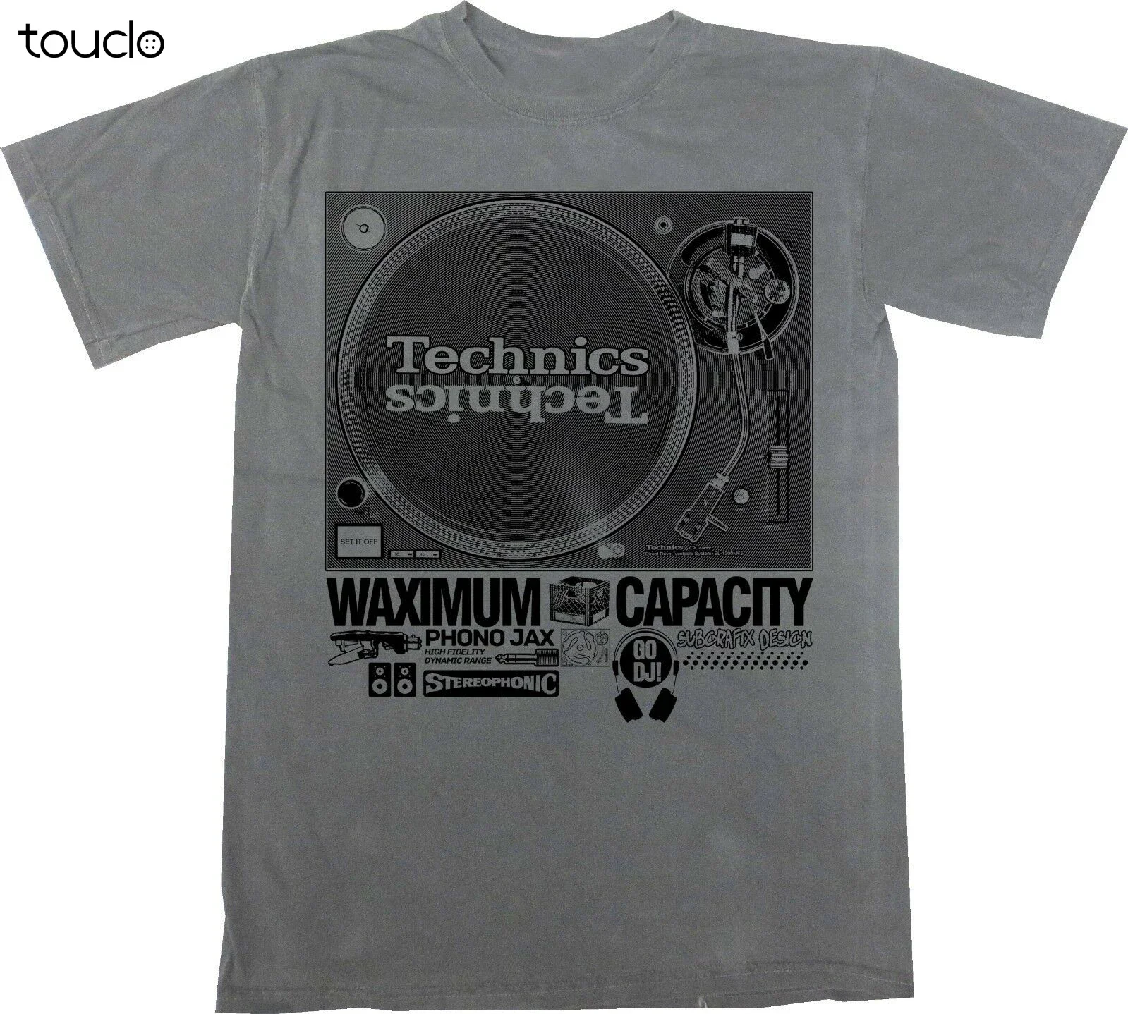 Футболка Technics 1200, футболка Dj Music Dee Jay Turntablism, серые мужские футболки в стиле хип-хоп 3XL, модная футболка, новинка лета, популярная