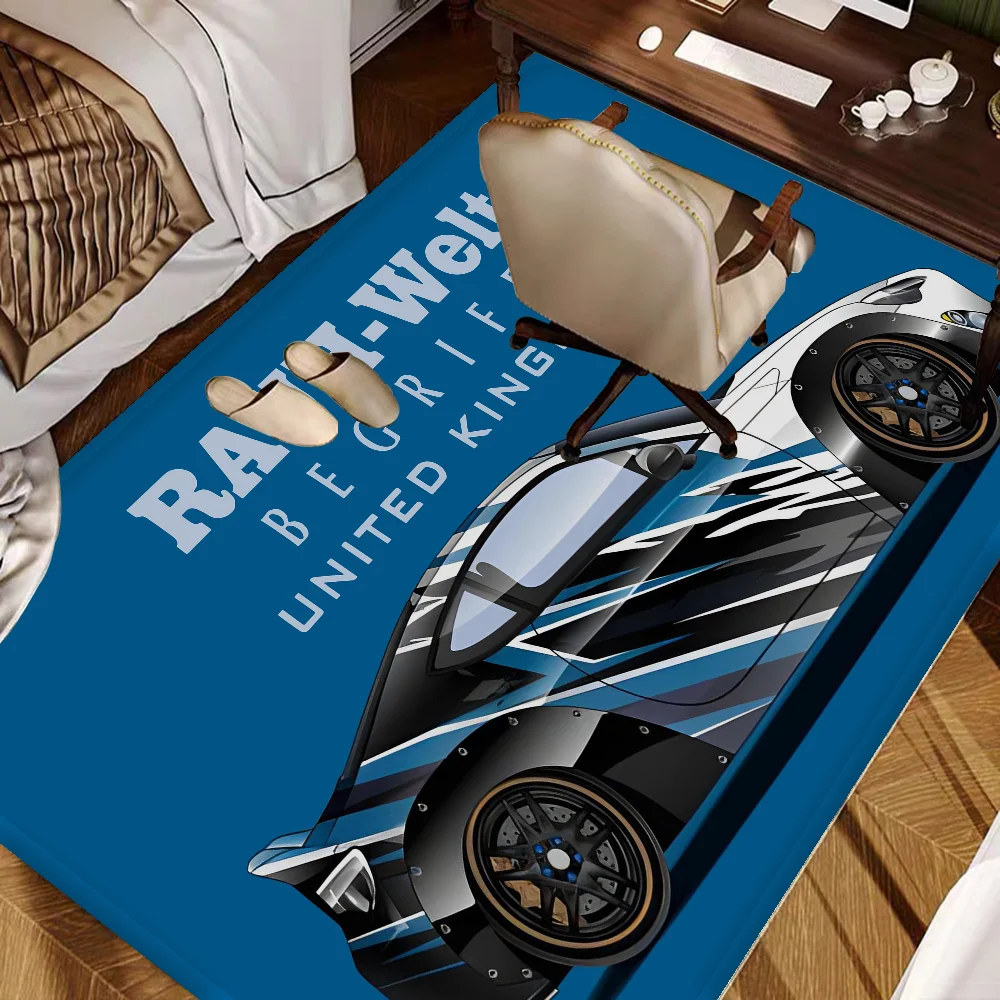 Современный стиль JDM RWB 911 964 933, спортивный автомобильный ковер для взрослых, противоскользящий, устойчивый к морщинам