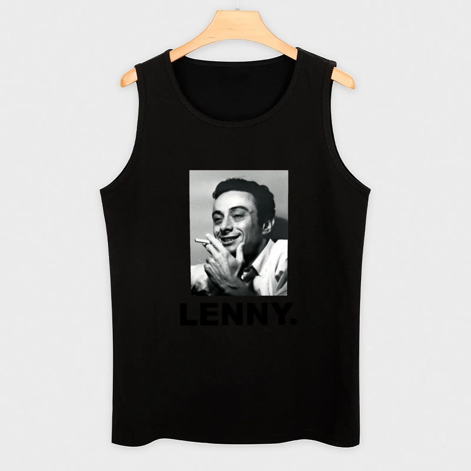 Фото Lenny Bruce - 'LENNY' Майка без рукавов для мужчин, спортивная одежда, спортивная рубашка, мужская спортивная одежда №3