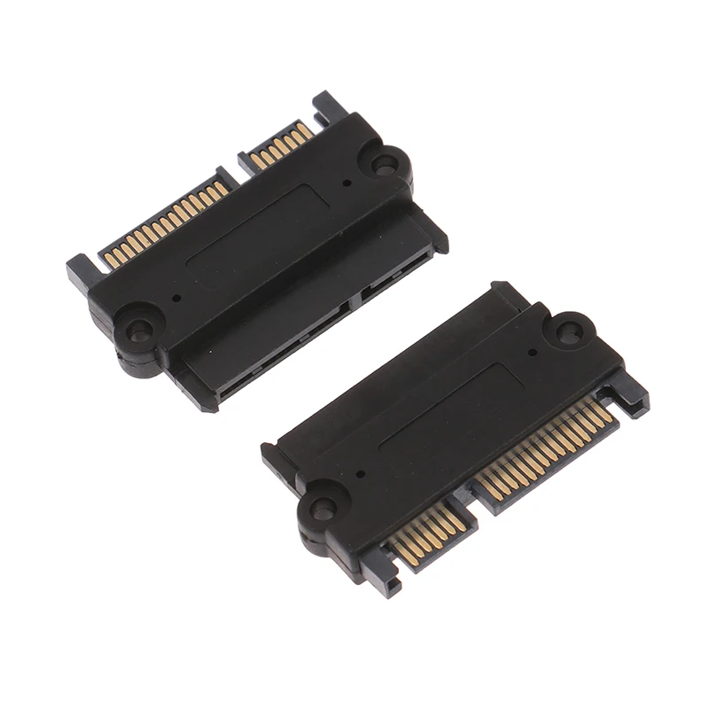 6 Гбит/с SFF 8482 SATA в SATA угловой компьютерный адаптер конвертер с прямой головкой прочный портативный для ПК высокое качество