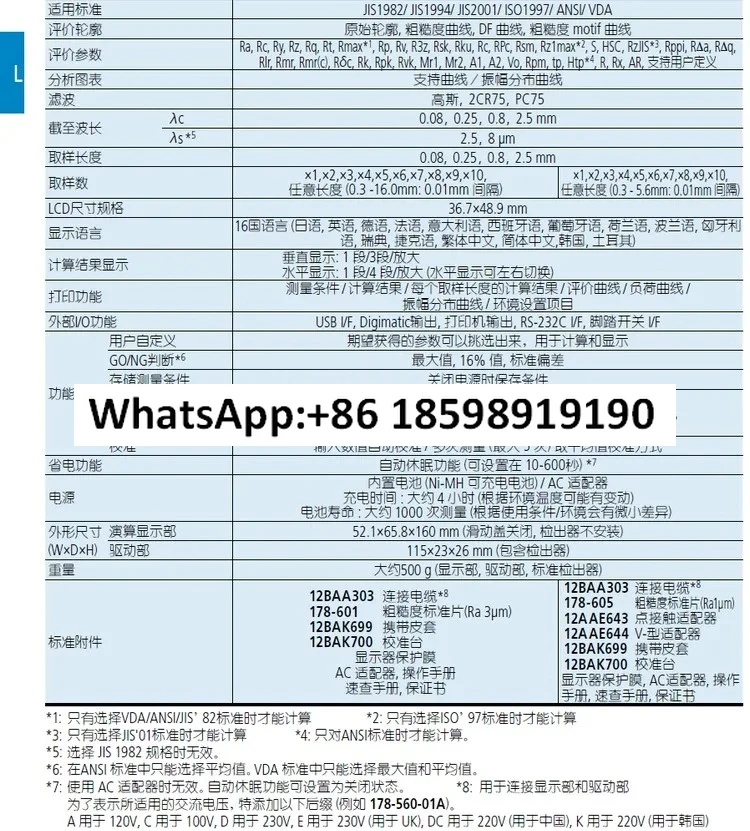 178-560570 Тестер шероховатости поверхности SJ-210310 Портативный ЖК-дисплей (art.: 3920cfb1babb2) - 3920cfb1babb2