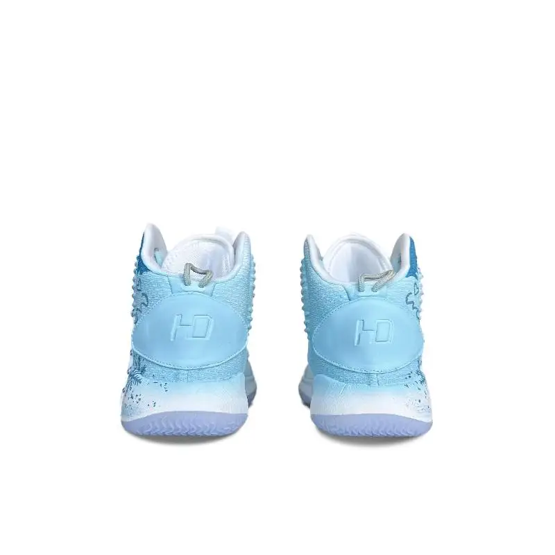 Фото 【Настроить】Nike Hyperdunk X Баскетбольные кроссовки мужские средние кроссовки белого/лаке синего цвета AO7890-101 №4