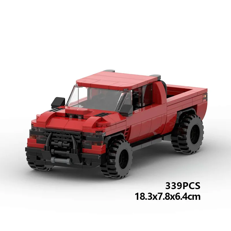 MOC креативный грузовик, строительные блоки, игрушка, внедорожник, строительный набор для мальчиков, сборка кирпичей, игрушки, подарки на день рождения (art.: 3920cc5a33e7e) - 3920cc5a33e7e