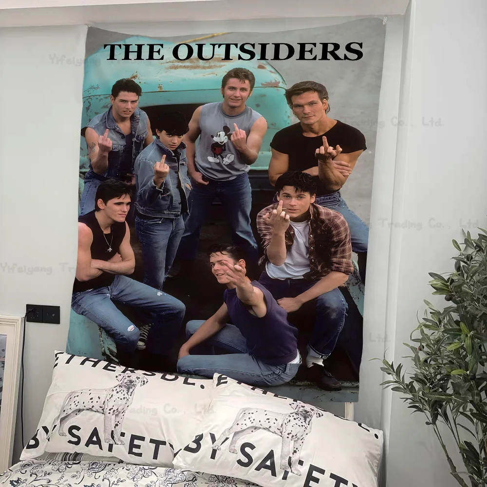 Таблица The Outsiders, гобелен, украшение для дома, богемное украшение в стиле хиппи, гадание, настенный домашний декор