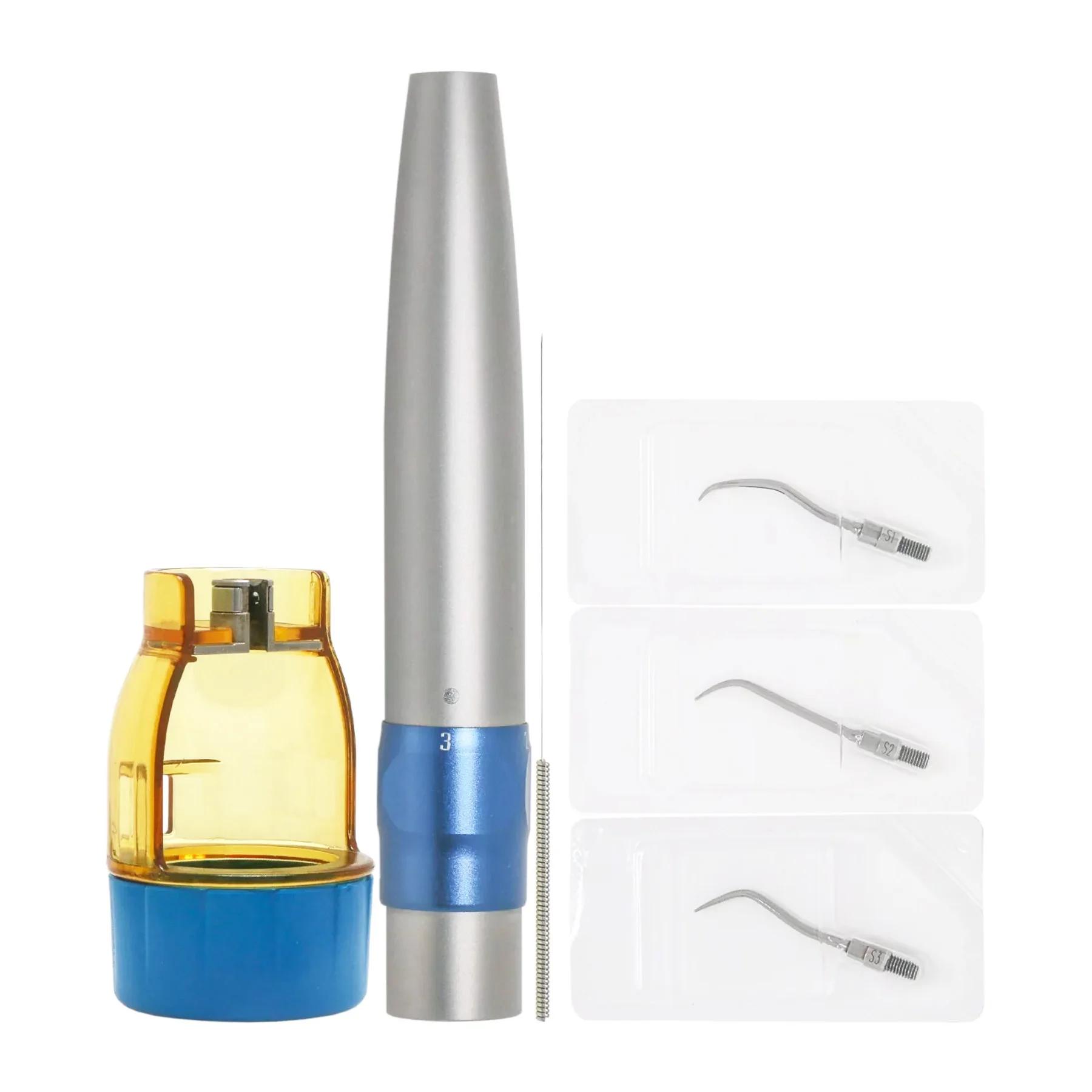 Фото Сочной L-совместимый KaVo SONICflex Type Air Scaler Стоматологический светодиодный волоконно-оптический наконечник + 3 наконечника №2