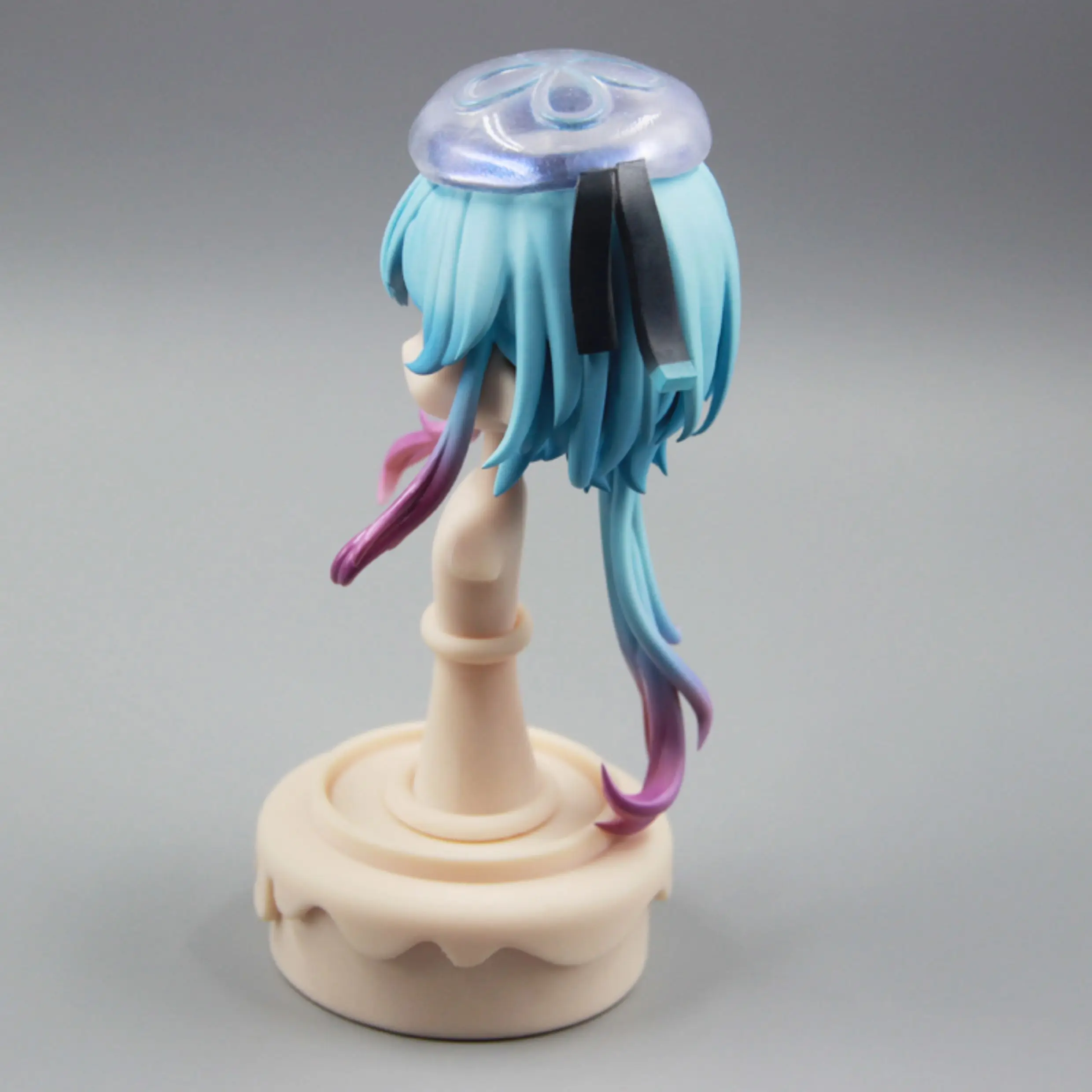 Фото Arknights Mizuki ручной работы OB11 OB22 GSC оболочка для волос съемный парик для волос лицевые панели аксессуары для кукол BJD игры аниме игрушки подарки для детей №3