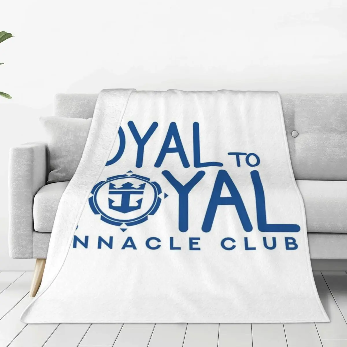 Фото Одеяло Loyal To Royal Pinnacle Club, персонализированное теплое одеяло для спальни, несколько стилей №2