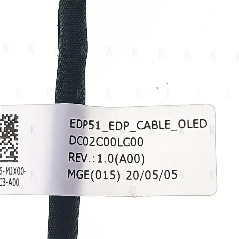 Фото ЖК-кабель CC для Dell XPS 15 7590 5540 M5540 EDP51 EDP OLED 046KG6 46KG6 DC02C00LC00 №3