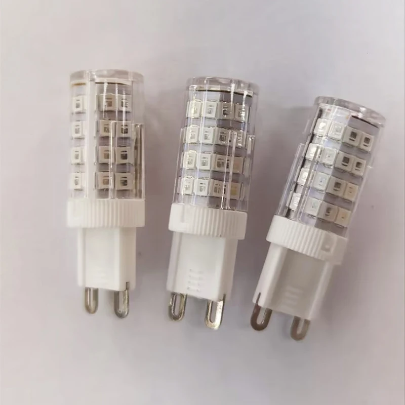 AC 220V E12 E14 G9 5W Керамическая светодиодная лампа Светло-синий Зеленый Красный (art.: 3920ccd248813) - 3920ccd248813