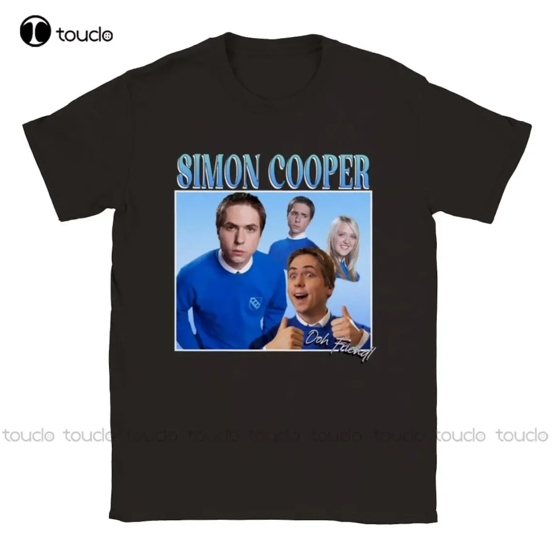 Футболка унисекс Simon Cooper The Inbetweeners Ohh Friend, спортивные рубашки, мужские футболки унисекс для взрослых и подростков с цифровой печатью