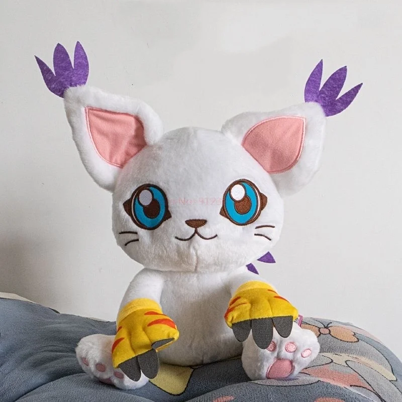 Kawaii Digimon Приключения аниме фигурка, плюшевая игрушка Patamon Tailmon мультфильм мягкий сидя положение куклы мягкая подушка декор комнаты