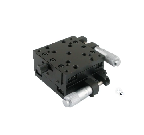 LSSZ-02-11 Настраиваемая OEM-ручная XY 2-осевая платформа для линейного перевода, размер платформы 60x60 мм, диапазон хода 13 мм
