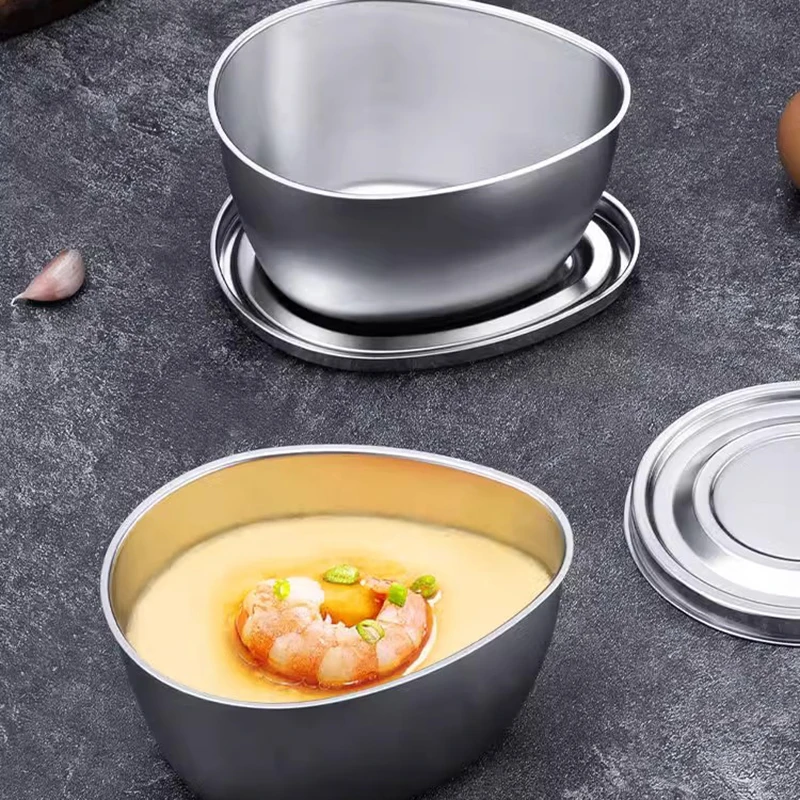 Набор из 3-х мисок из нержавеющей стали для кухни, металлические миски для хранения, серебряные кухонные вещи, которые можно мыть в посудомоечной машине, для нового дома