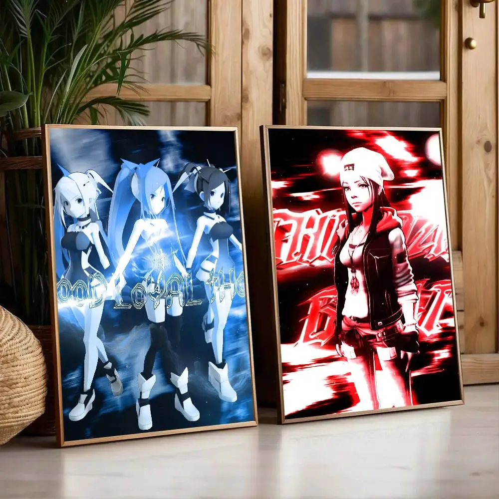 Фото Rapper O-Odetari Classic Vintage Poster HD Art Sticky Wall Waterproof Home Living Room Bedroom Bar Aesthetic Decoration №4