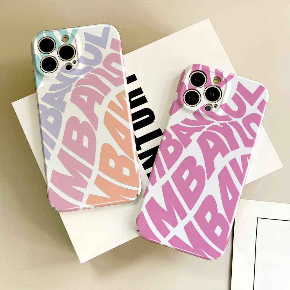 Модный чехол для телефона B-BimbaES для IPhone 16, 15, 14, 13, 12, 11 Plus Pro Max Mini, универсальный прочный персонализированный чехол