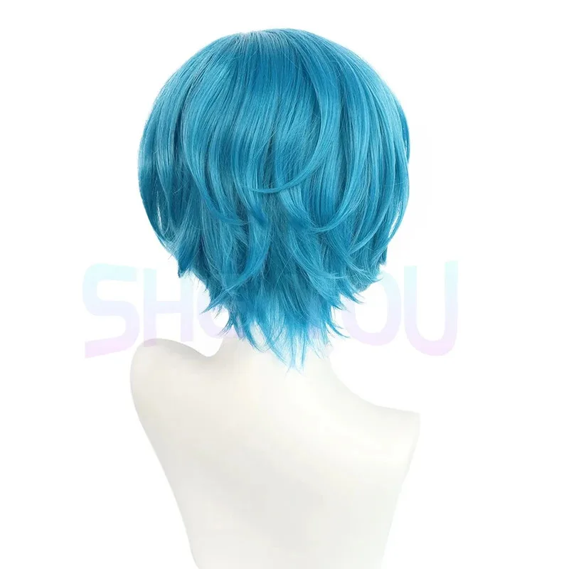Фото 2025 аниме Mizuno Ami синий парик Sailor Mercury парики + головные уборы ролевая игра Хэллоуин косплей костюм №5