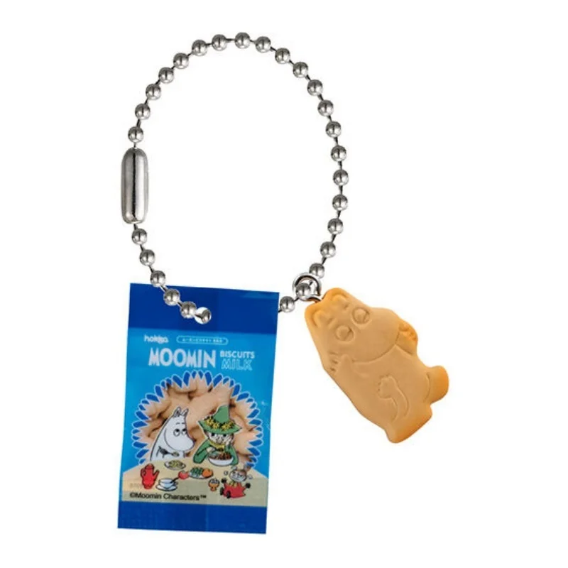 Фото Bandai оригинальный брелок-подвеска Moomin Snack-коллекционная миниатюрная еда аниме фигурка модель классическая игрушка в подарок №2