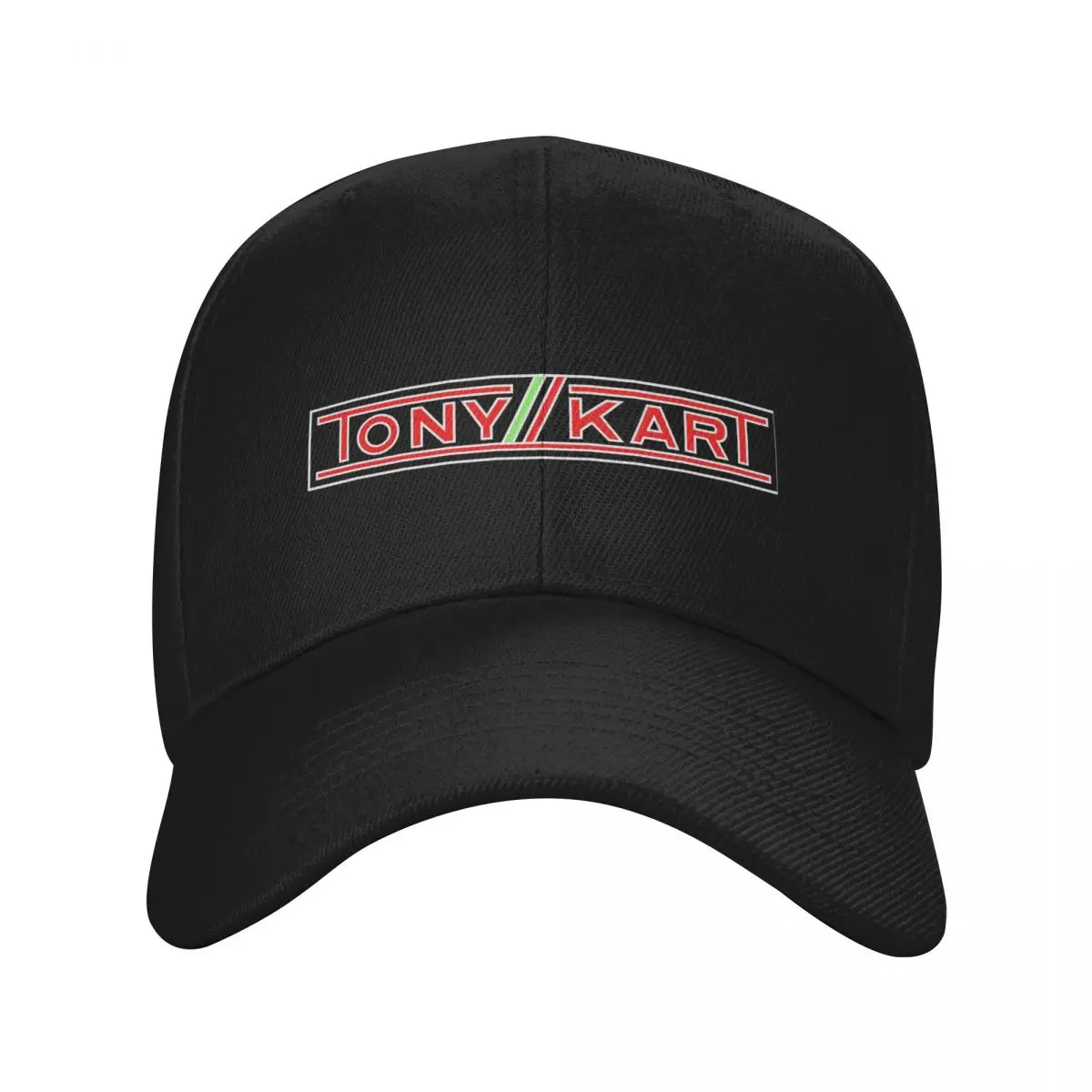Фото Забавные мужские бейсбольные кепки Tony W Kart из полиэстера, регулируемая шляпа, модная повседневная Кепка, Кепка для вождения грузовика №2