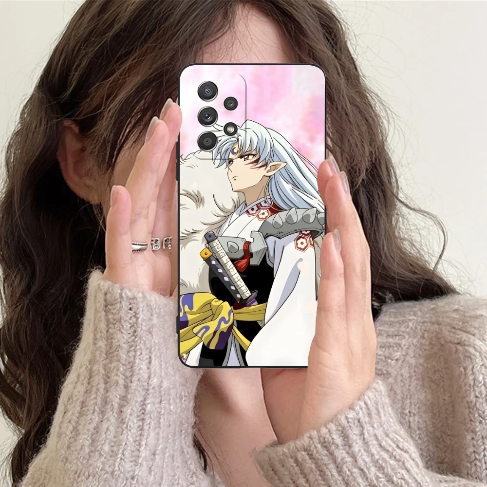 Фото Чехол для мобильного телефона Inuyasha Sesshoumaru для Samsung Galaxy Note 20 10 Plus, Ультрачерный мягкий чехол для телефона №2