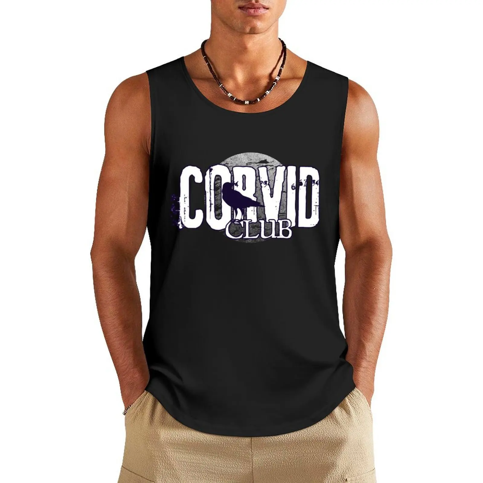 Corvid Club Tank Top бодибилдинг летняя одежда для мужчин летняя одежда мужская 2025