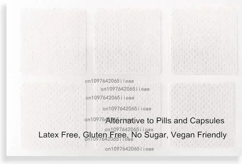 Фото 30 пластырей Lions Mane Mushroom Transdermal Patches Rich in Alpha Glucan для памяти, Focus с поддержкой иммунитета №4
