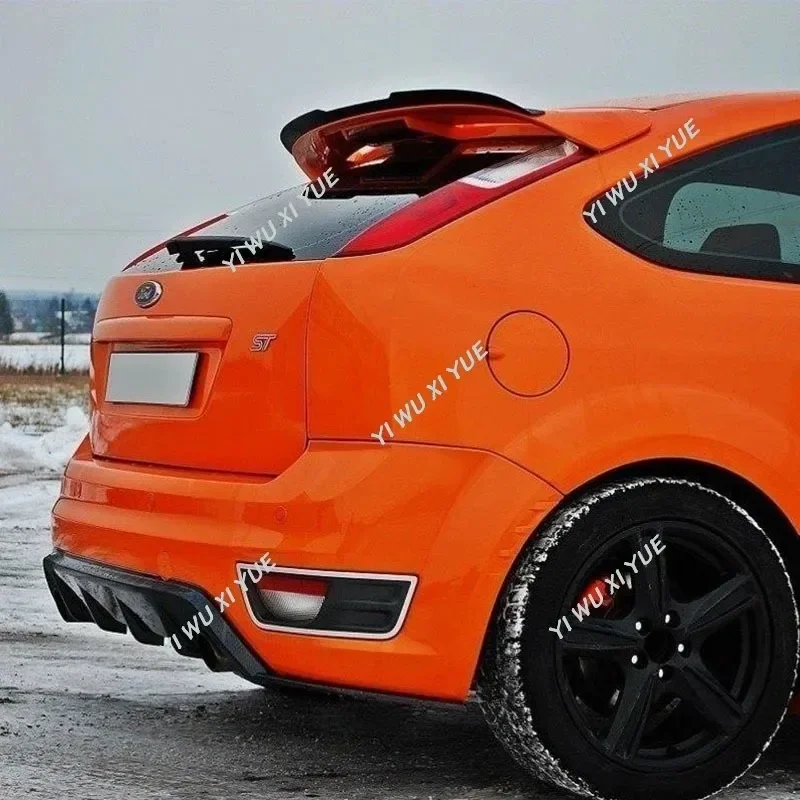 Для Ford Focus MK2 ST 2004-2011 MK2 ST Автомобильный задний спойлер на крышу губа для крыла автомобиля задний багажник крыша губа спойлер для тюнинга крыла автомобиля