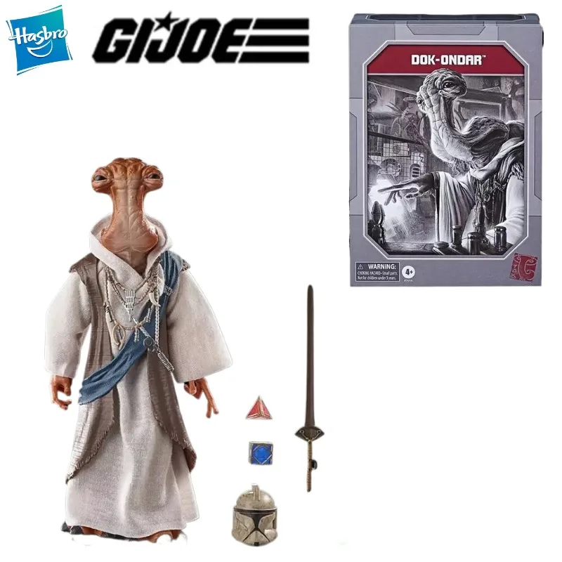 Новый оригинальный Hasbro Star Wars The Black Series Dok-Ondar Фигурка Модель игрушки Коллекция подарков на день рождения