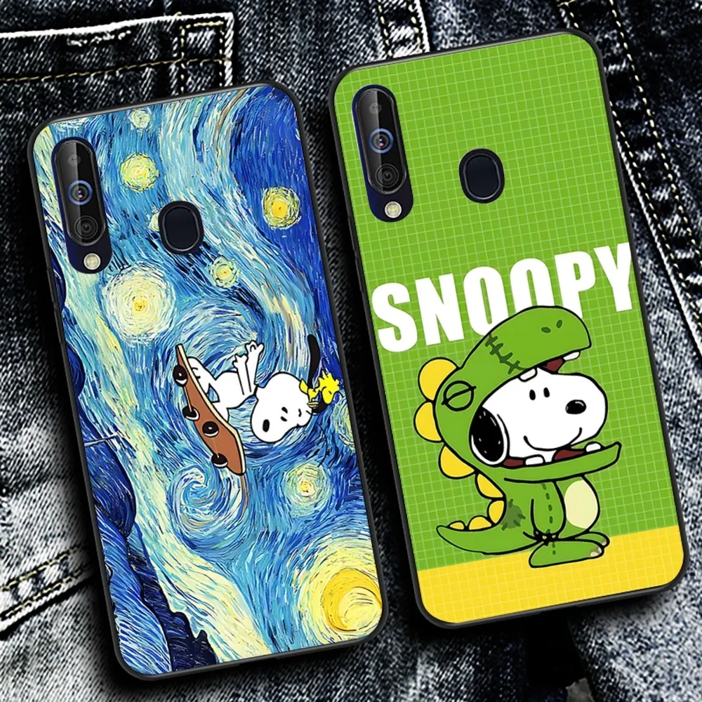 Фото Чехол для телефона Cartoon-Snoopys-Dog для Samsung A 10 11 12 13 20 21 22 30 31 32 40 51 52 53 70 71 72 73 91 13 Shell №2