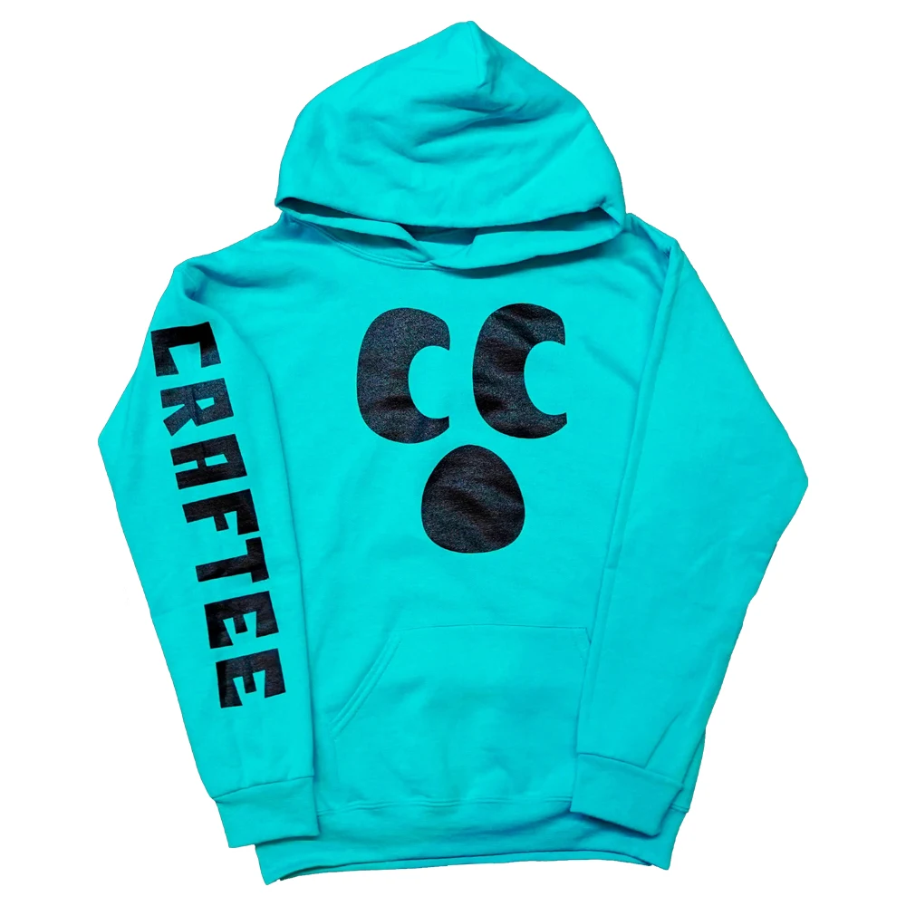 Официальная Толстовка Craftee, свитшот с длинным рукавом со звездами в социальных сетях для мужчин и женщин, уличная одежда в стиле Харадзюку, забавная повседневная одежда, 2022