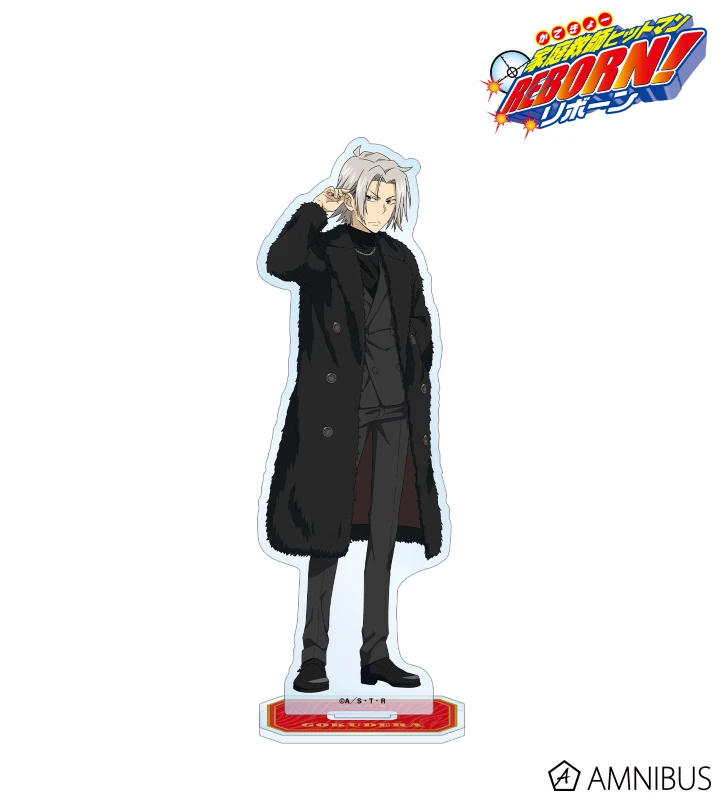 Фото Аниме «Семейные учителя» HITMAN REBORN Rokudo Mukuro фигурка акриловая подставка модель тарелка коллекция акриловая подставка для персонажа Hibari Kyoya №3